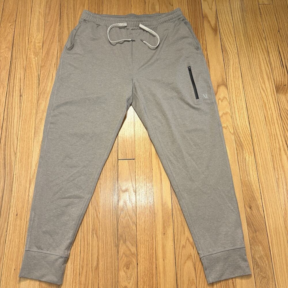 Vuori Sunday Performance Jogger Biscotti Heather Men’s Size Large V416